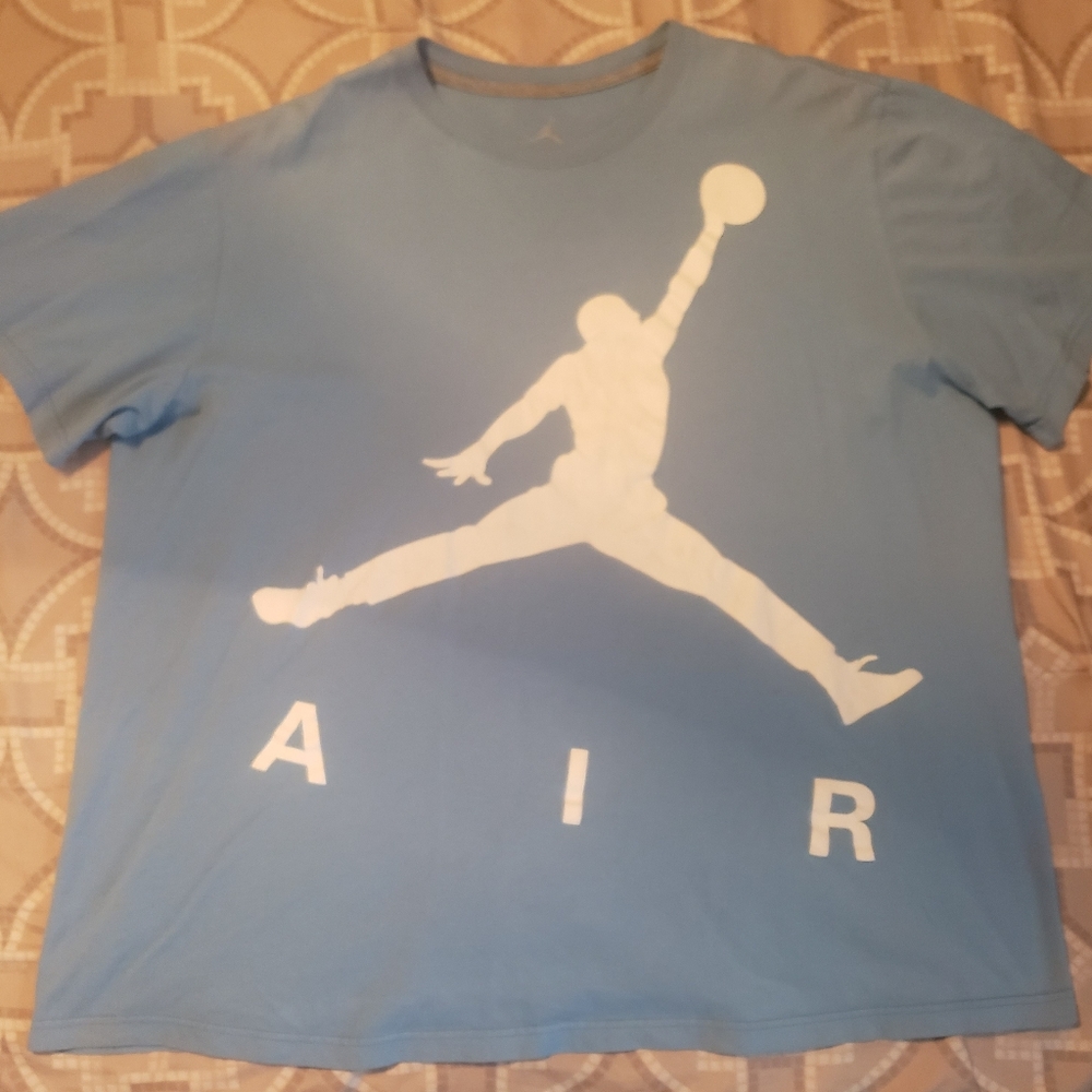 Jordan T Shirt Carolina Blue